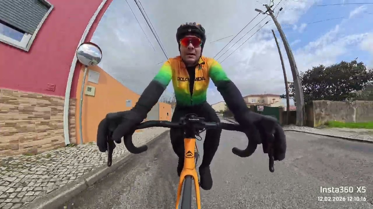 Parte 8/8 Versão Insta360X5 Caldas》Pataias 》Caldas 12 02 2026