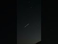 🛰 #スターリンク衛星#銀河鉄道　初めて見ることができた。スターリンク衛星🛰 ライブ中継世界初⁉️日本初⁉️ 星空チャンネル初❗️❗️
