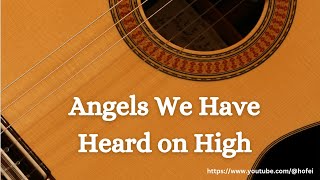 Angels We Have Heard on High - Fingerstyle Guitar Tab chords