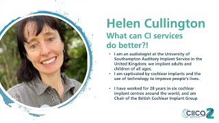 What can Cochlear Implant services do better by Helen Cullington