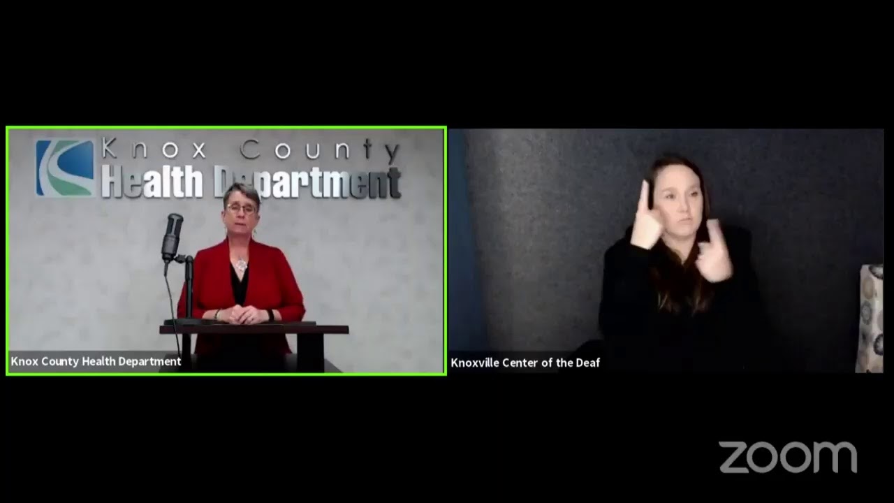 The Knox Co. Health Dept. provides a COVID19 update (11/5/20) YouTube