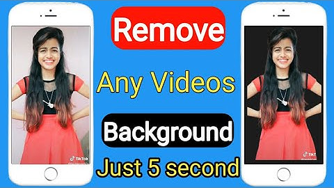 How to remove background in any video || without green screen