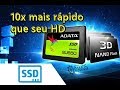 ⚡️ 10x mais Rápido que seu HD !!! SSD Adata SU650 Review Instalação e Testes