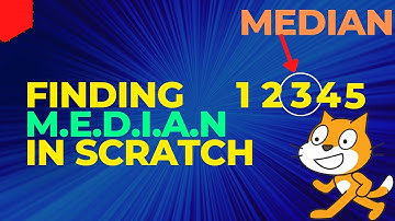 Scratch Sorting List and Finding Median |Median |Scratch Tutorial