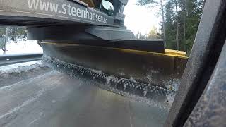 Ice blading edges | John Deere 672GP