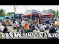 4MPUN SAMA VOLVO PENUMPANG DIBORONG ABIS