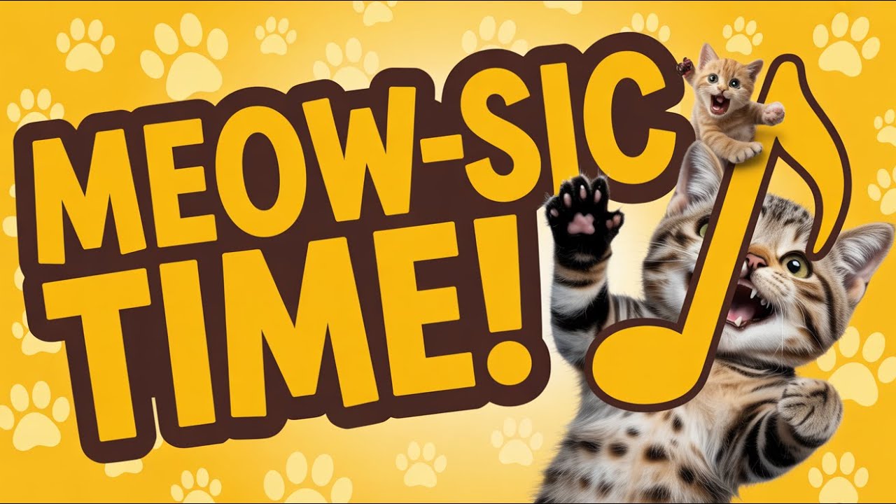 The Little Kitty Cat Song | Fun Animal Songs for Preschool Kids