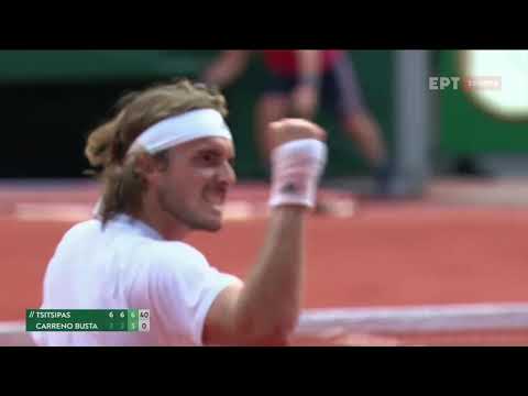 Roland Garros | Στ.Τσιτσιπάς-Π.Μπούστα  | HIGHLIGHTS | 06/06/2021 | ΕΡΤ