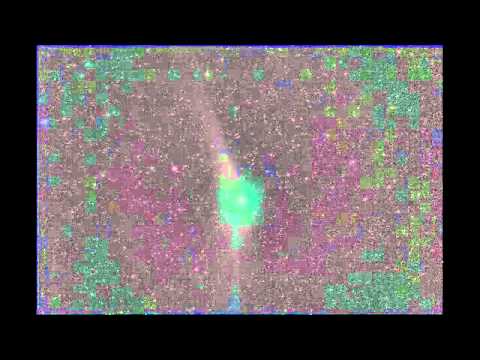 Comet Garradd animation from 25/26 Feb 2012