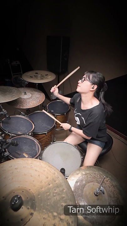 Avenged Sevenfold - Nightmare Drum Cover  Tarn Softwhip #A7X #drumcover #femaledrummer