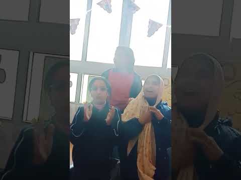 رمضان كريم انتظرونى بالجزء الثاني من ورشه العمل مع اجمل بنات واولاد مدرسه السيده نفيسه