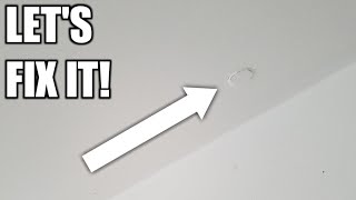 How to fix a Screw or Nail Bulge in Plasterboard