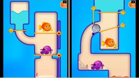 fishdom mini games ads update 🐠 | save the  fish pull the pin game | help me to collection