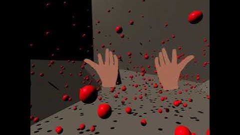 Oculus Quest 1 - 500 simulated bouncy balls with realtime lights & shadows | Unity DOTS physics