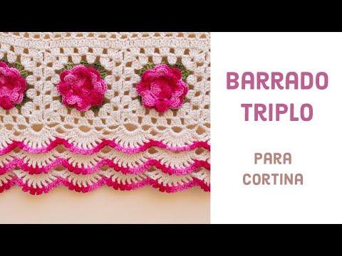Barrado Triplo - Cortina - Cris Benvenuto