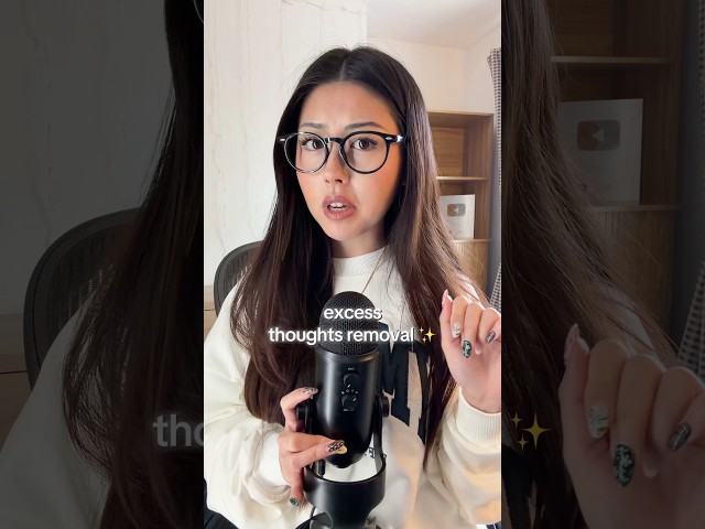 ASMR you do not need that many thoughts #asmr