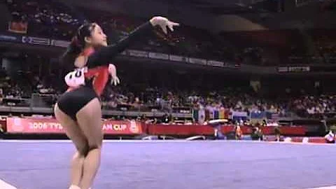 Zhou Zhuoru - Floor Exercise - 2006 Tyson American...