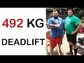 492 kg Deadlift Peiman Maheripour | ددلیفت 492 کیلوگرم پیمان ماهری پور