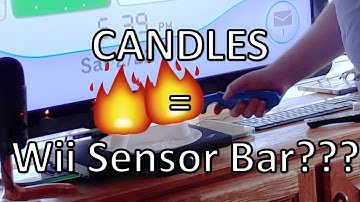 2 CANDLES = Wii Sensor Bar???