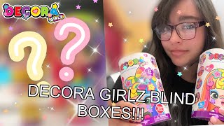 unboxing DECORA GIRLZ DOLLS BLIND BOXES!!! (MINI DOLLS!!)