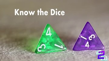 D4 Dice Tutorial - Know the Dice!