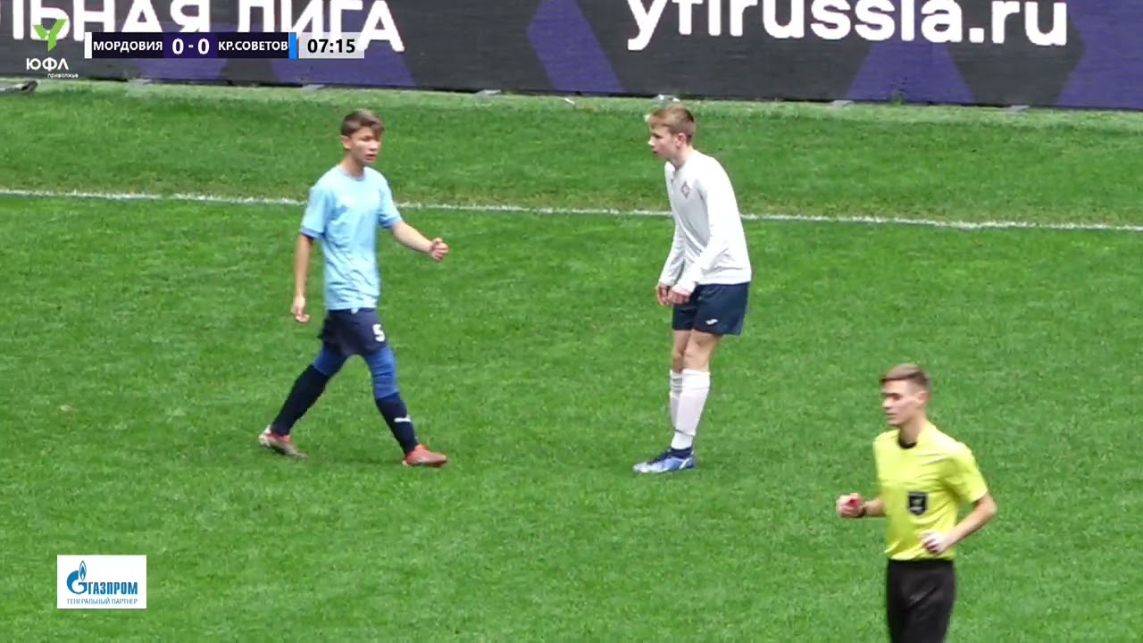 ПЮФЛ 25 тур. Мордовия (Саранск) - Крылья Советов (Самара) - YouTube