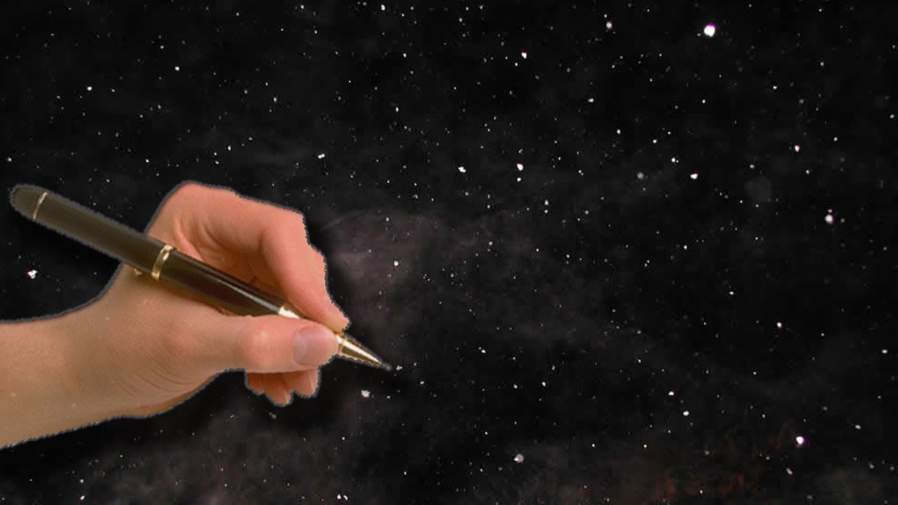 Simple Way To Draw Space - YouTube