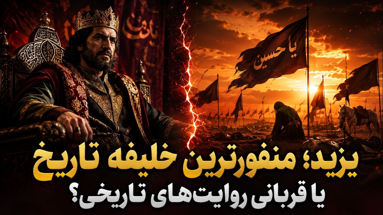 ⁣یزید در دادگاه تاریخ؛ جنایتکار یا حاکم قانونی؟