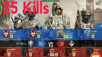 Call Of Duty Mobile FRONTLINE Gameplay | 35 Kills Record | COD Mobile Frontline Mode