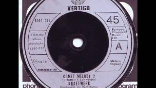 Kraftwerk - Comet Melody 2 / Kristallo (UK 7-Inch EP) [1974]