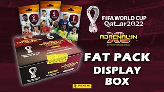 PANINI FIFA World Cup Qatar 2022 Adrenalyn XL - FAT PACK DISPLAY BOX
