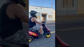 2001 Honda Elite SR wheelies for days #mopboys #scooterswapshop #stunt #bikelife #2stroke #wheelie