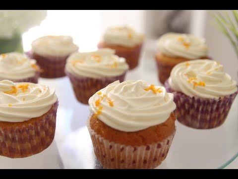 Vidéo: Cupcakes à L'orange