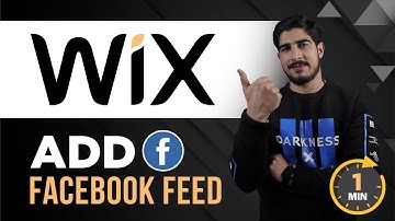 How To Add Facebook Feed To Wix Website | Wix Facebook Feed | Add Facebook Feed To Wix