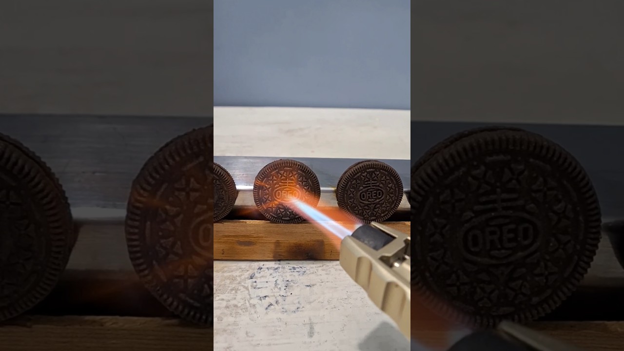 Powerful Lighter vs Oreo