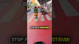 Biker Fails to Stop for Pedestrian 🦜🦜🦜