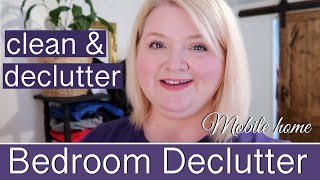 Mobile Home Living | Bedroom Declutter | Clean With Me