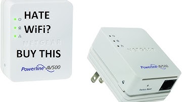 Hate WiFi? Then buy this Netgear AV500