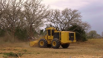 Forestry Mulching Timelapse | Crosscut Land Clearing, Austin TX