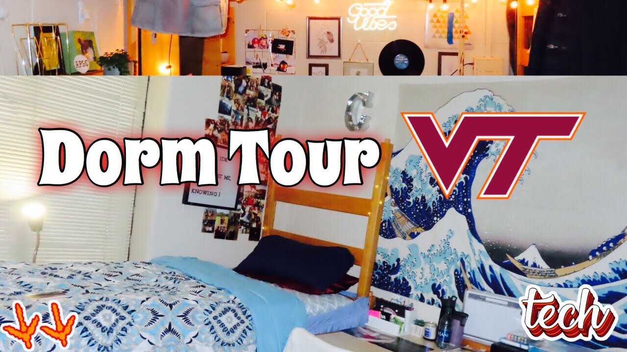 dorm tour virginia tech