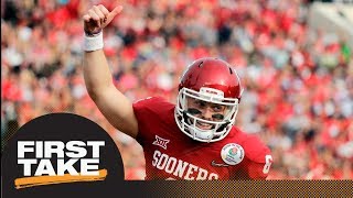 First Take reacts to Browns drafting Baker Mayfield with No. 1 overall pick | First Take | ESPN