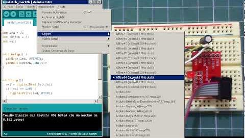 programar e l ATtiny44/84 con el entorno de arduino