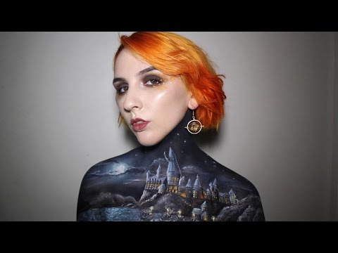 Hogwarts Body Paint Timelapse