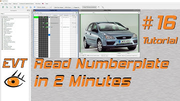 Number Plate Reader with EyeVision (Tutorial #16)
