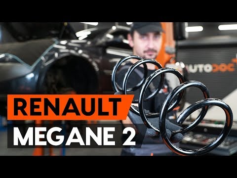 Как да сменим переден пружина за ходовата част на RENAULT MEGANE 2 (LM) [ИНСТРУКЦИЯ AUTODOC]