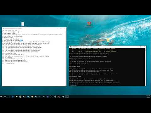Social App Template For Unity Firebase Cloud Functions Setup (Windows OS)