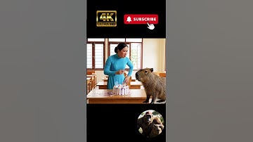 Minh béo chơi xấu đổ mắm tôm vào bánh kem troll Capy và cái kết 🤣🤣 #viral #capybara