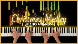 Christmas Medley [4 hands piano]