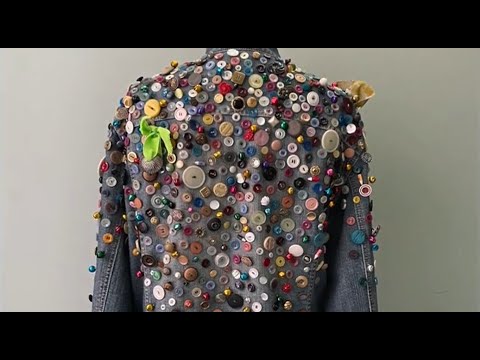 Making Kenneth D. King's Fabulous Button Jacket