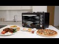 Nobel electric oven with hot plate on top neo50hp